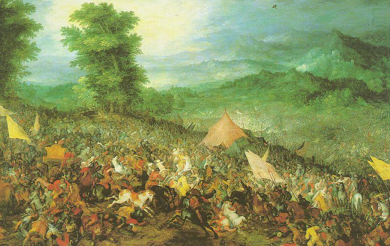 Jan Brueghel The Battle of Issus china oil painting image
